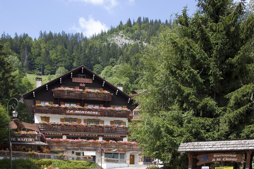 Hotel La Montagne La Clusaz Exterior foto