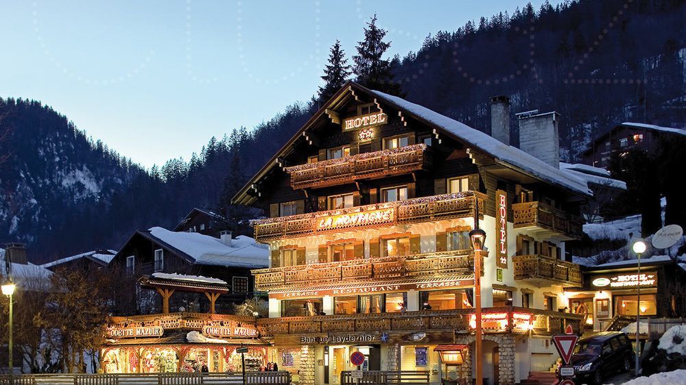 Hotel La Montagne La Clusaz Exterior foto